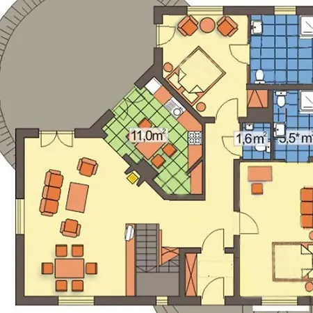 Haus Mit Fuenf Schlafzimmern Und Sauna By Interhome Madrzechowo